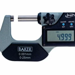 Digital External Micrometer : Range 0-200 mm / 0-8?